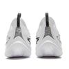 Li Ning Амортизирующие Нескользящие Износостойкие Низкие Баскетбольные Кроссовки Мужские Стандартные Белые ABAV025-5