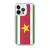 Coque Télephone Drapeau Suriname - iPhone 14 Pro Max