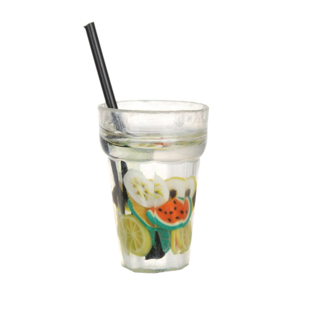 Игрушка Микроландшафт Мини Фруктовый Чай Миниатюрная Еда Игра Стрельба Кукольный Дом Аксессуары Модель Сцены