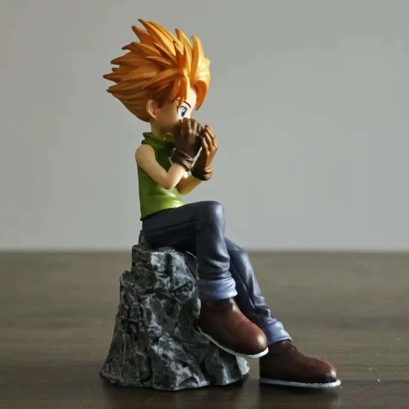 9cm/3.5in  Anime Digimon Adventure Figure Ishida Yamato Play the harmonica Action Figures Pvc Statue Collection Model Toys Gifts