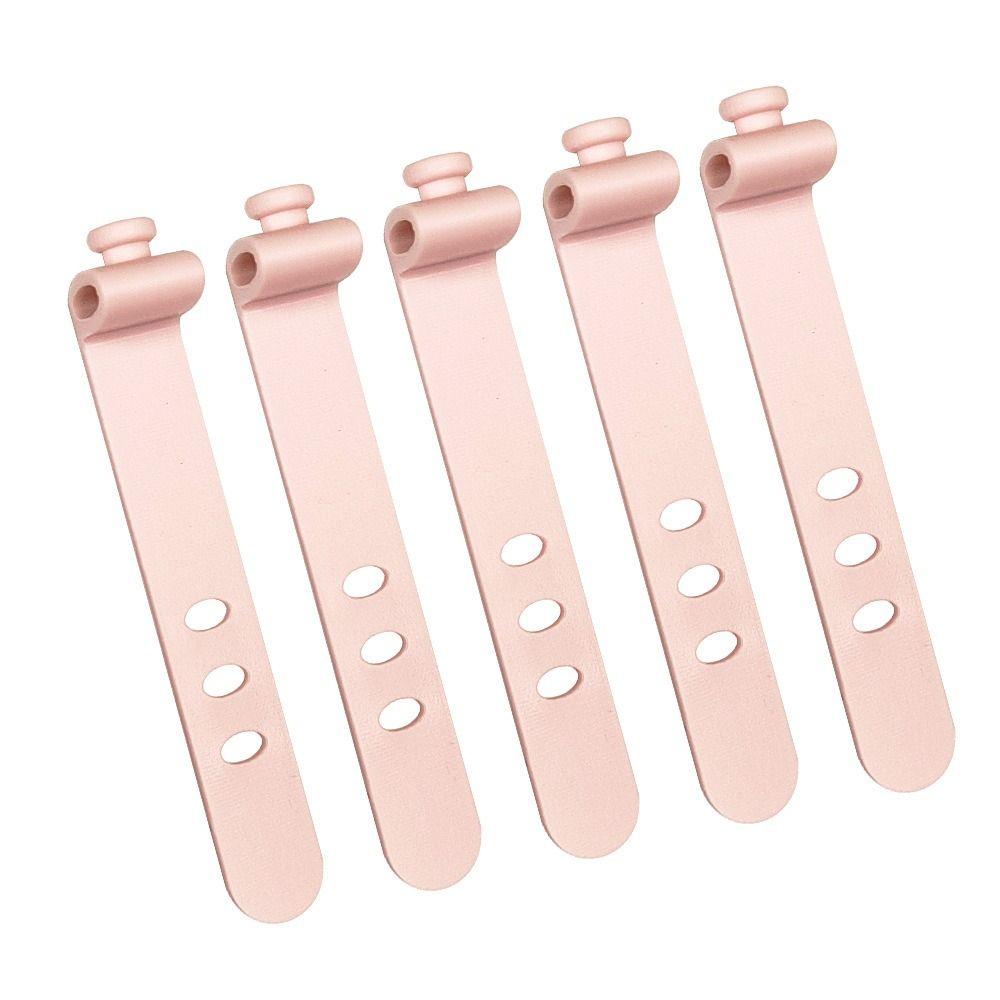 Earphone Cable Home Office Supplies Multicoloured Cable Organizer Wire Binding Strap Cable Winder Ties USB Cable Fastener Tape