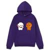 Bubu and Dudu Women Hoodies Panda Bear Love Graphic Sweatshirt Kawaii Cute Women Clothing Aesthetic Casual Korean Hoody