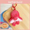Octopus Hand Grabbed Pancake Plush Keychain With Pull Out Mini And Novelty Style For Bag And Key Accessory