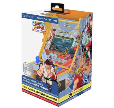 My Arcade DGUNL-4185 Super Street Fighter II - Портативная ретро-аркада MicroPlayer Pro (2 игры в 1)