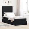 Storage Bed with Mattress Black 90 x 200 cm Velvet
