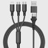 Braided 5-in-1 Huawei Type-C PD Charging Cable