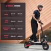 iScooter IX5S Adult Electric Scooter, 48V 15Ah 1000W, Aluminum Frame 11" Off-Road Pneumatic Tires, Disc Brakes + EABS