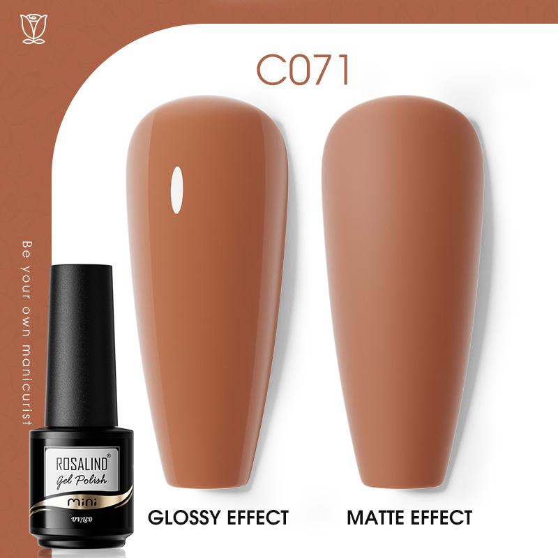 ROSALIND Nail Gels 109 Color Nail Polish Gel Varnish Semi Permanent Gel Nail Polish Soak Off UV Gel Polish Manicure Art Gel For Nail Art Design