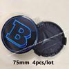 3 Types of Bases 75mm Wheel hub center Cap for BRABUS W203 W204 W205 W206 W117 W124 W212 W166 W176 W177 GLA GLC CLA CLS hubcap