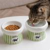 Wide Mouth Dog Food Feeder Anti-Slip Base Elevated Feeding Bowl  for Cats Dog Puppy