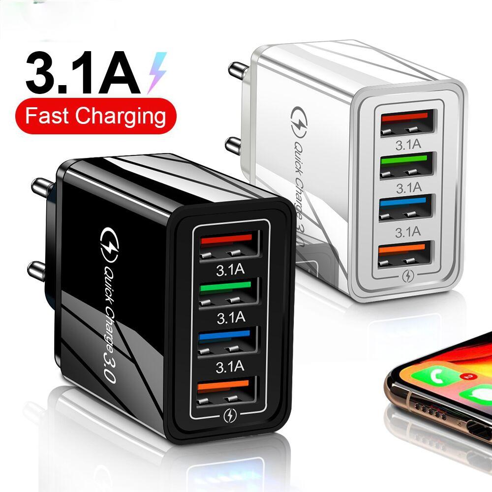 EU/US Plug USB Charger Quick Charge 3.0 For Phone Adapter