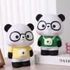 Money Container Versatile Coin Holder Lovely Panda Shaped Money Holder Piggy Banks Coins Savings Jar for Animal Lovers