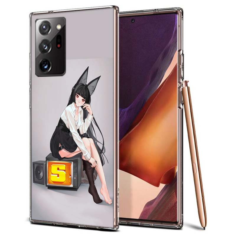 Чехол для телефона Zenless Zone Zero Hoshimi Miyabi для Samsung A55 A35 A25 A15 A07 A05S A16 A17 A26 A36 A37 A56 A57 Galaxy Note 20 10 A