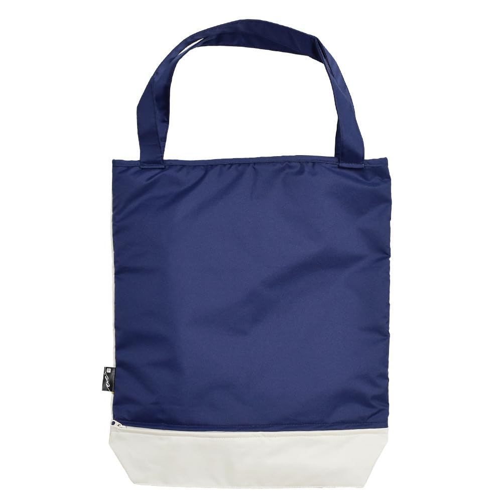 Chinoiserie Modern Women's Twin Protect Tote Bag, Water-Repellent Eco Bag, Organza Cutwork Embroidery, Ki-Yan, Kyoto, Lotus and Peony Design,