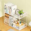 Small Bedroom Storage Book Shelf Iron Luxury Table Shelf Bookcase Office Simple Livros Wooden Furniture Fashionable Prateleira
