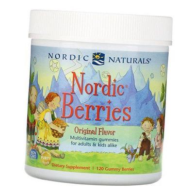 Витамины для детей, Nordic Berries, 120таб Натурал (36352030)