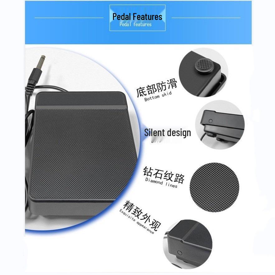 3.5mm Electric Piano Sustain Pedal for Keyboards