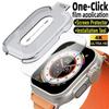 Легкая установка Закаленное стекло Для Apple Watch Ultra 2 Ultra3 Без пузырей Защитная пленка от царапин Для iWatchUltra 49 мм