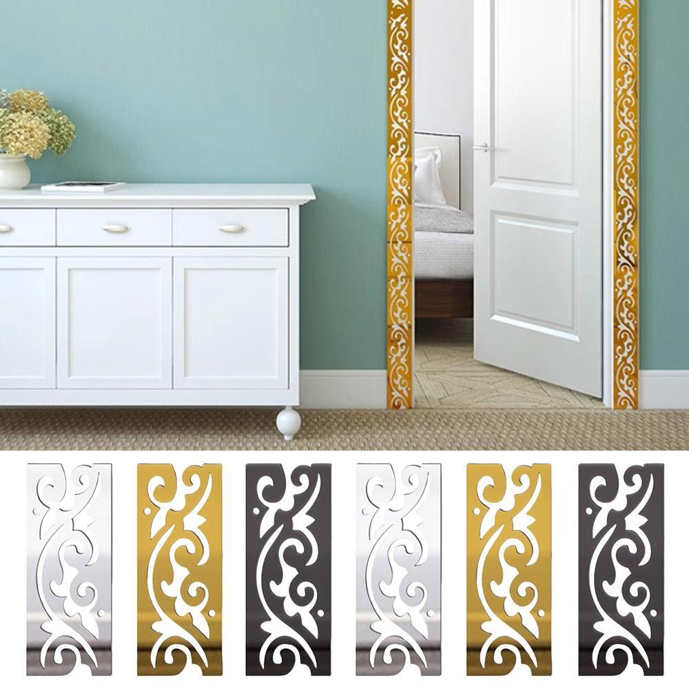 Acrylic Material Acrylic Wall Stickers 3D Design Self Adhesive Wall Paster  Home Decor