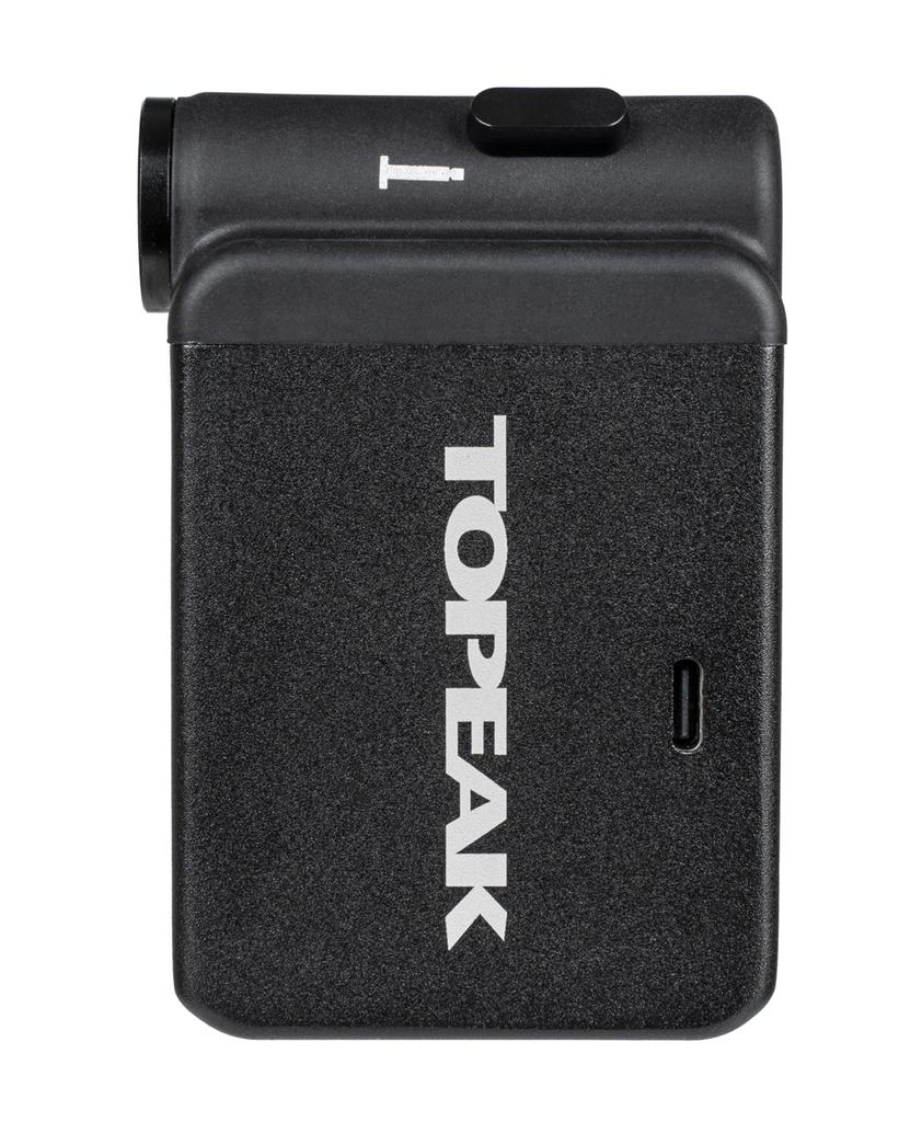 Topeak Digital Electric Pump with Digital Gauge for Bicycle Black E-Booster Tires,