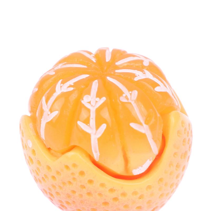 10Pcs Resin Mixed Artificial Orange Fruits Miniature Doll House Accessories