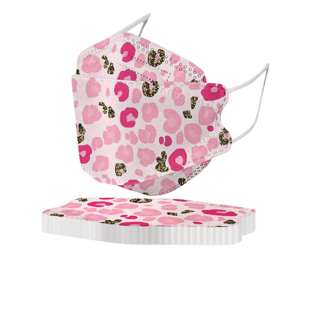 10шт взрослых Печатная наружная профилактическая маска для лица в виде рыбы