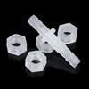 5pcs 3~8mm Aquarium Pagoda Joints Straight Connectors Thread Hex Nut Hose Fittings Fish Tank Adapter