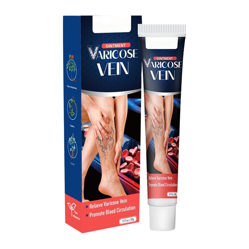 Vein Care Cream Mai Li Shu Ointment Earthworm Legs Spider Varicose Veins 20g