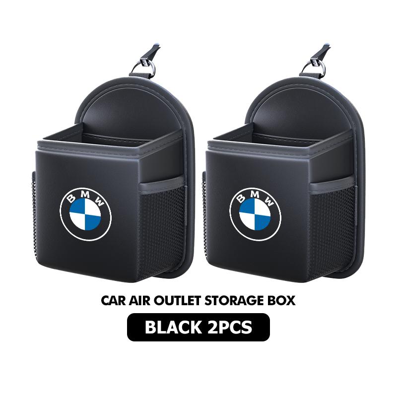 For BMW Car air outlet storage bag ID card bag double-layer storage bag E87 E70 E91 E30 G20 E92 E93 E60 E46 E90 G30 E53 X1