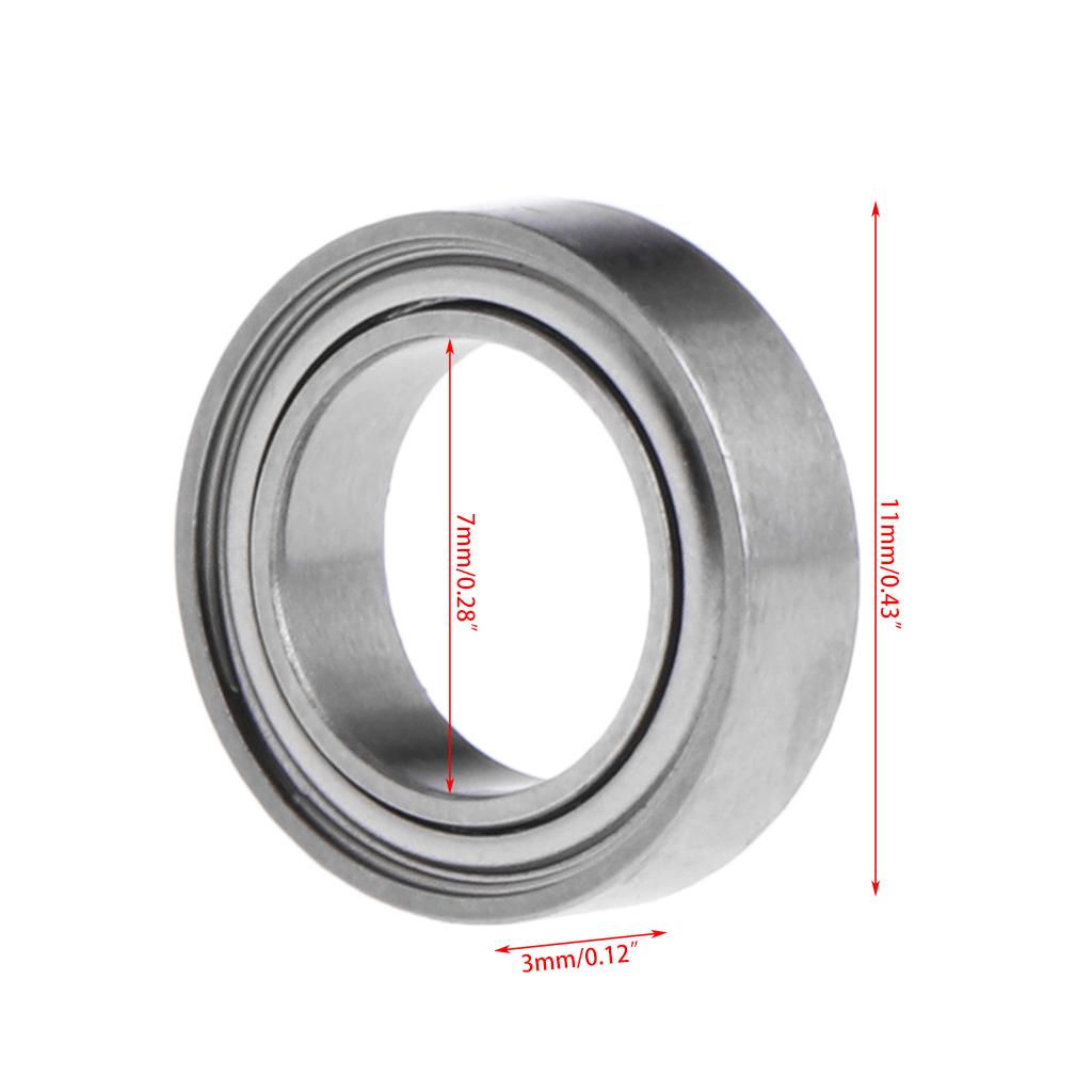 Stainless Steel Hybrid Ceramic Ball Bearing Fishing Sealed Bearings Stainless Steel Reel Accessory 6 Size for Daiwa