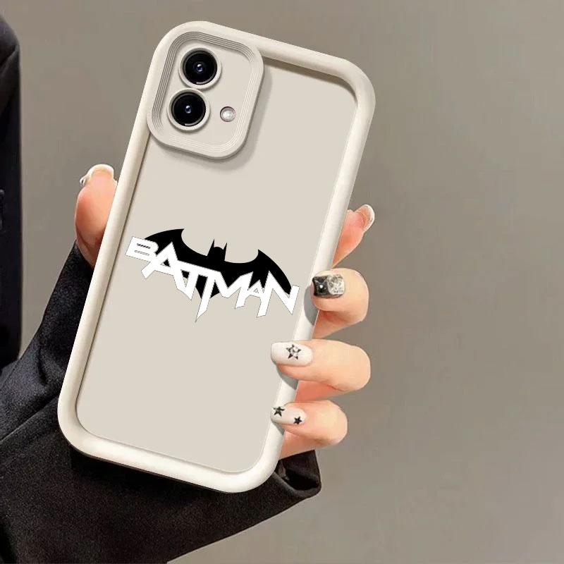 B-Batmans S-Supermans Case for Motorola Moto Edge 70 60 Fusion 50 Pro 40 Neo G06 G56 G86 G85 G84 G75 G56 G53 G52 G30 Soft Cover