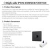 12V/24V LED Dimmer Switch Panel for Yacht/RV Downlights