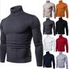 2024 Men's Slim Fit Turtleneck Sweater for Cross-border Trade, Autumn/Winter Warmth.