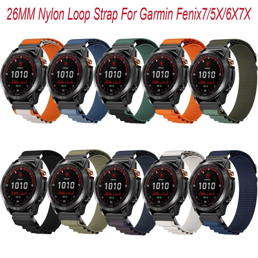 Нейлоновый ремешок для часов, модный ремешок для часов, браслет для Garmin Fenix7/5X/6X7X для Garmin Fenix7/5X/6X7X