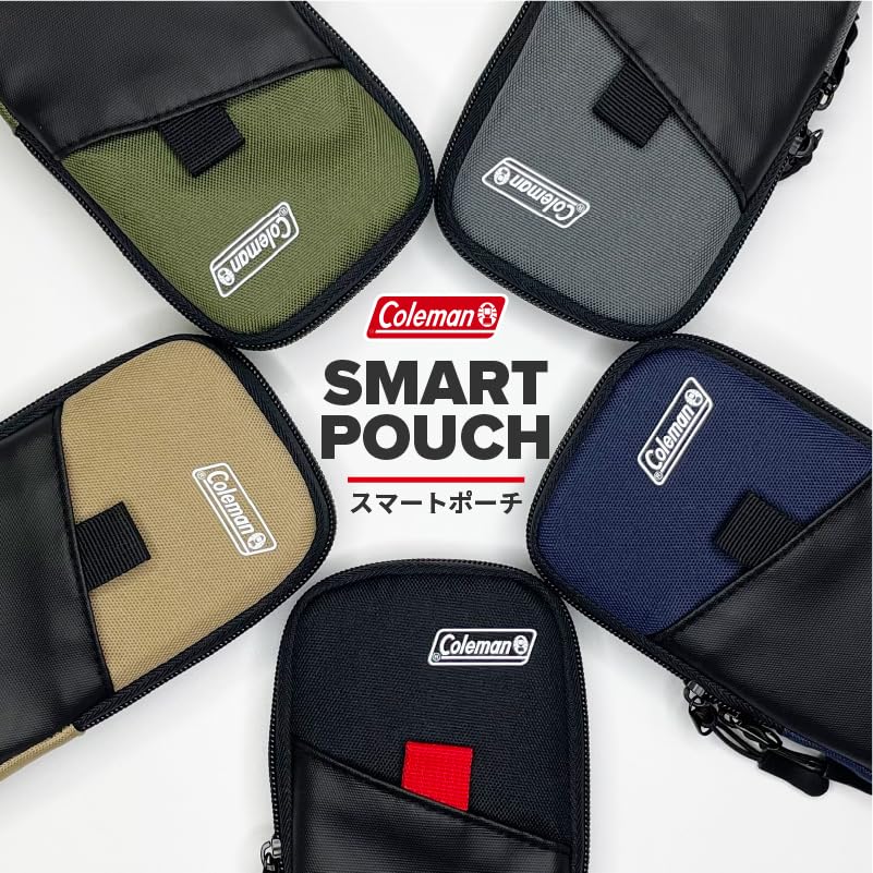 Etsumi Модель для коллаборации с Coleman Smart с петлей для ремня и универсальным чехлом для смартфона для Google и & чехол, темно-синий, карабин, iPhone, Galaxy, Pixel,