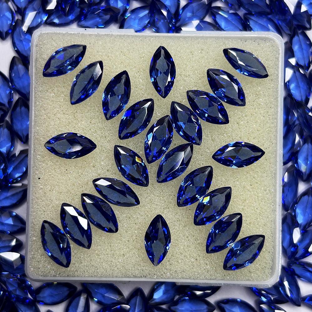Natural Blue Sapphire Loose Gemstone 9.00 ct 10x5 mm Marquise Cut Lot September Birthday Birthstone