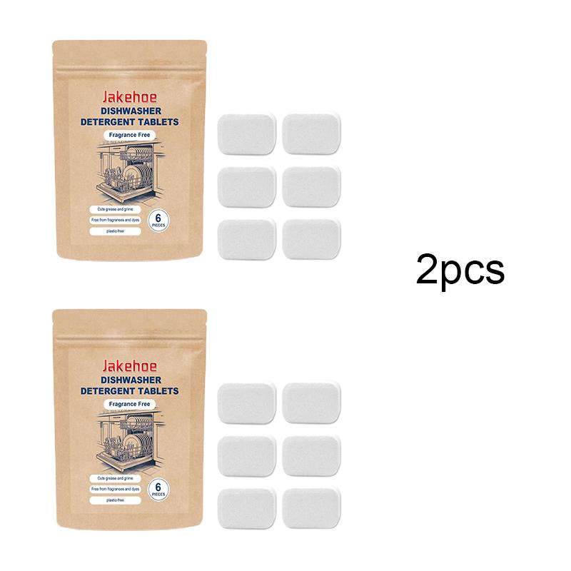 Таблетки для чистки посудомоечных машин JAKEHOE Таблетки для удаления пятен в бытовых посудомоечных машинах Таблетки для чистки и удаления запахов