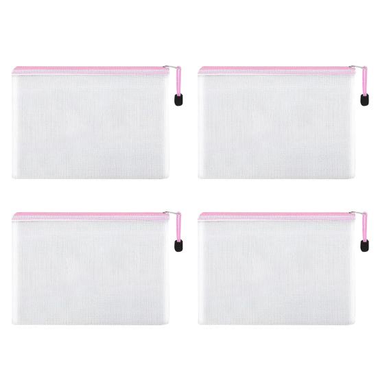 4 шт. сумка для файлов формата А4, водонепроницаемые многоцелевые карманы на молнии, портативная сумка для хранения файлов