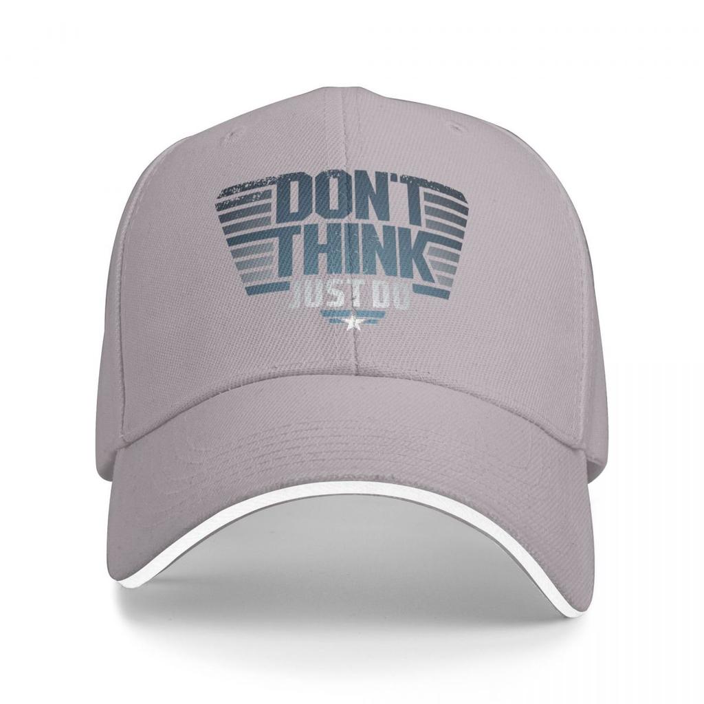 Baseball Caps Top Gun Don't Think Just Do Graphic Female Male Outdoor Spring Hats