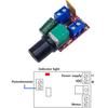 4 шт. DC Мини-мотор ШИМ-регулятор скорости Маленький светодиодный диммер 5A 90W 3V 6V 12V 24V 35V Переключатель управления скоростью 5A 90W PWM