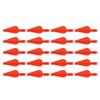 20Pcs Plastic Arrow Tails for Archery 8mm Compound Reflex Bow Universal Hunting Training