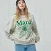 [Mardi mercredi] Толстовка Flowermardi_oatmeal Зеленый