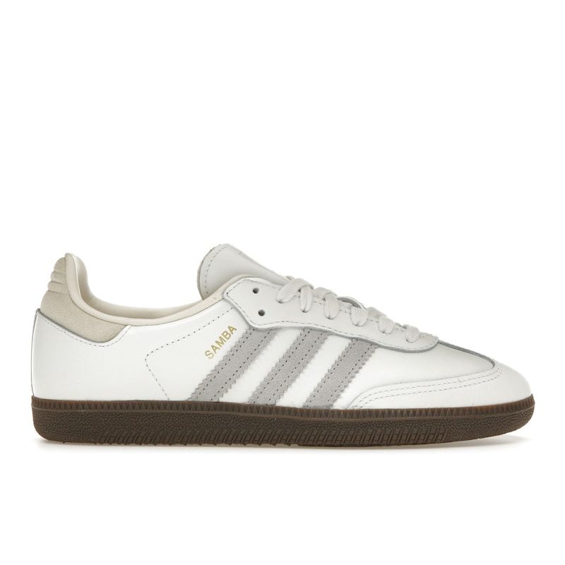 Adidas Samba OG White Grey Cream Unisex Sneakers Core-White Grey-Two Cream-White IH4880