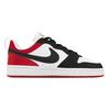 Nike Court Borough Ink Dot, Heart Box Abrasion Resistant Slip Resistant Low top Skateboard Shoes Unisex Black Red DV5456-137(Team529--)