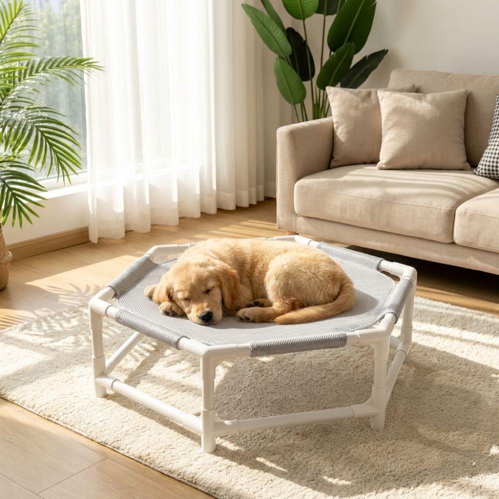 Removable Cat Elevated Bed Folding Pet Cool Nest Cat Sofa Bed Cat Sleeping Bed  Outdoor