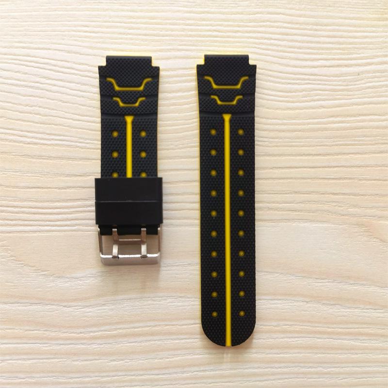 Детский силиконовый ремешок для смарт-часов, универсальный Y-образный, двухцветный, интерфейс 16 мм