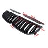Pair E90 E91 Front Kidney Grille Car Front Bumper Grille Grill Double Slat Sport Kidney Grille Grill For BMW E90 E91 2005-2008