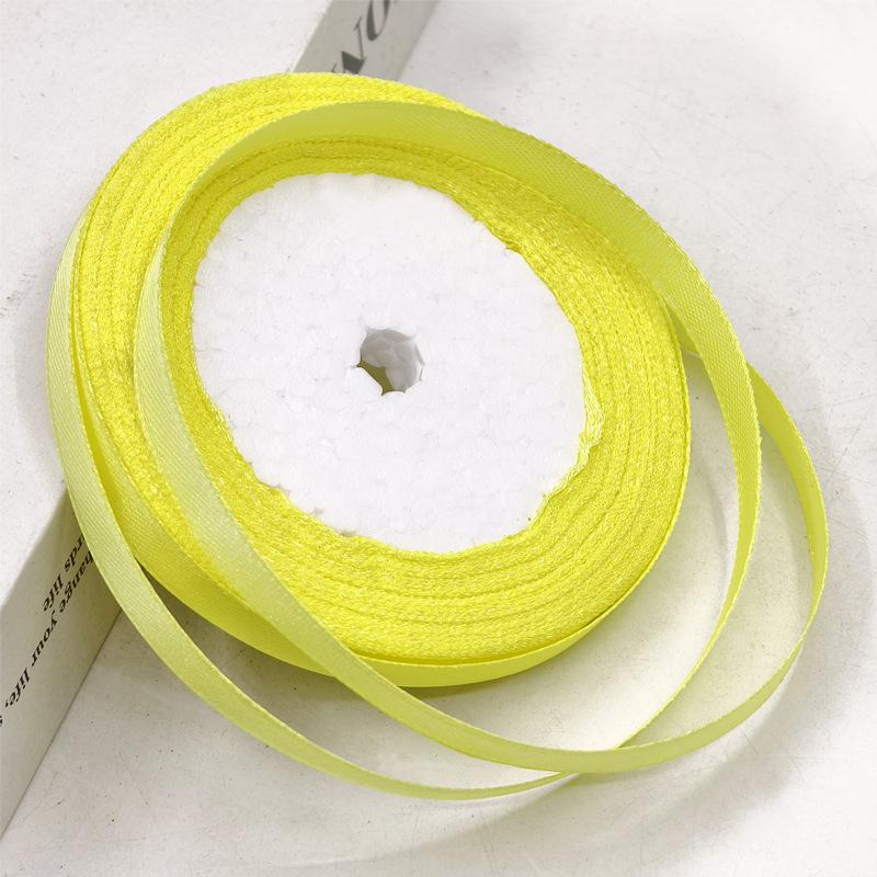 1 см атласная лента для украшения подарочной коробки и бантов, специальная для трансграничной торговли