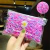 1000PCS Disposable Rubber Band Hairband For Children  Ponytail Hairs Ties Colourful Elastic Hair Bands Baby Hair Accessories