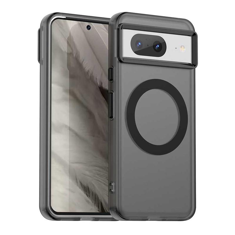 Для чехла Google Pixel 8 Для Pixel 8 8A 9 Pro XL Чехол Полупрозрачный Конфетный цвет Матовый Магнитный Ударопрочный Защитный Бампер